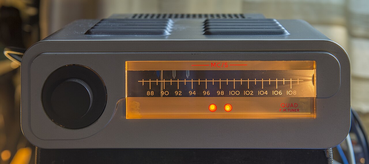 Tuner radiowy QUAD FM z 1960 roku